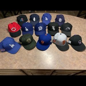 Rare Retired Baseball Hats Fifty Nine Fifty Size 7